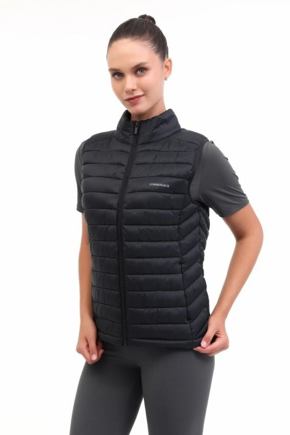Lumberjack WB VEST 4SN34 6PR Siyah Kadın Yelek 102696963