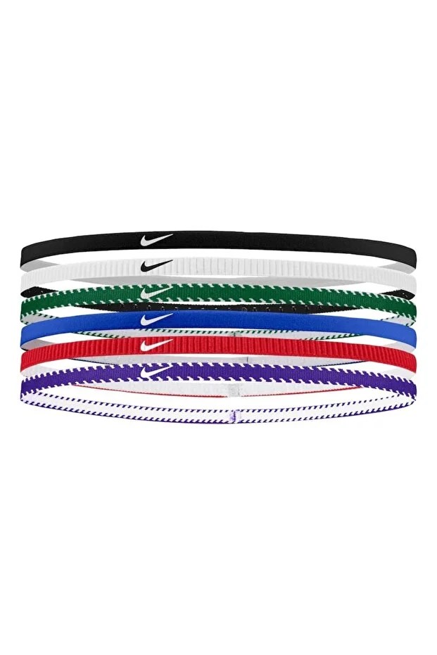 Nike Blue Slim Flex Classic Headbands 6 Pack Unisex Saç Bandı N.101.1927.475.OS