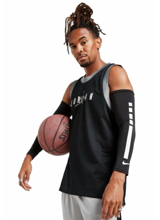 Nike Pro Eelite Sleeve 2.0 Kolluk L/XL Siyah Beyaz N.000.3146.027.LX