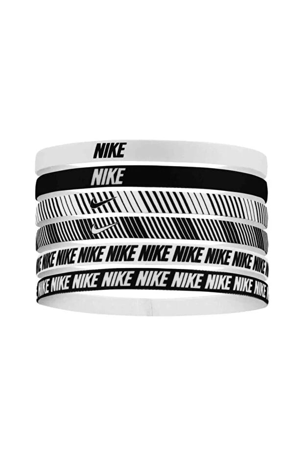 Nike Unisex Beyaz Flex Classic Headbands 6pk Printed Saç Bandı N.101.1930.189.OS