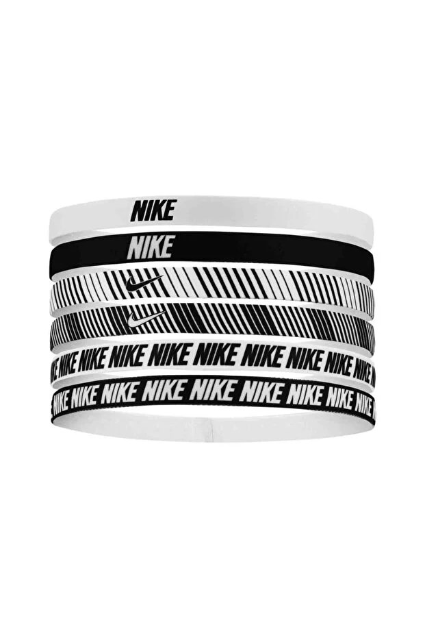 Nike Unisex Beyaz Flex Classic Headbands 6pk Printed Saç Bandı N.101.1930.189.OS