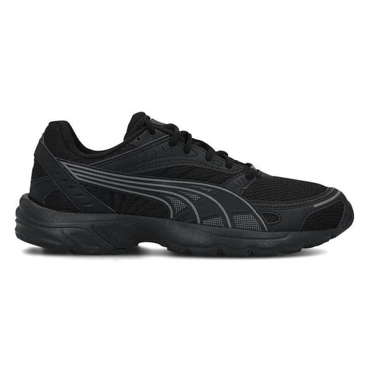 Puma Axıs 368465 01 Erkek Siyah Günlük Spor Yürüyüş Koşu Ayakkabısı