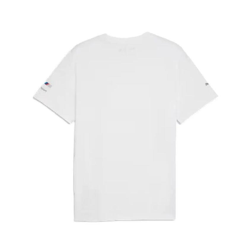 Puma BMW MMS Ess Graphic Tee Erkek Beyaz Tişört 63489902