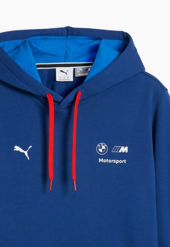 Puma BMW MMS Ess Hoodie Ft Mavi Erkek Sweatshirt 63489304