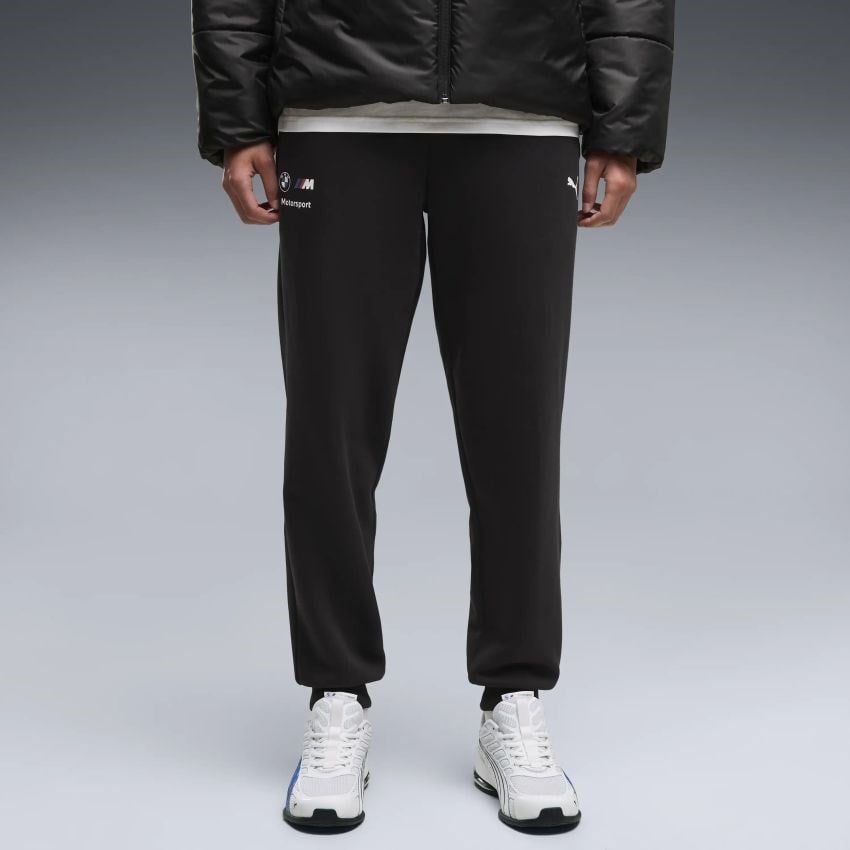 PUMA BMW MMS Ess Pants Fleece Erkek Siyah Eşofman Altı 63821201