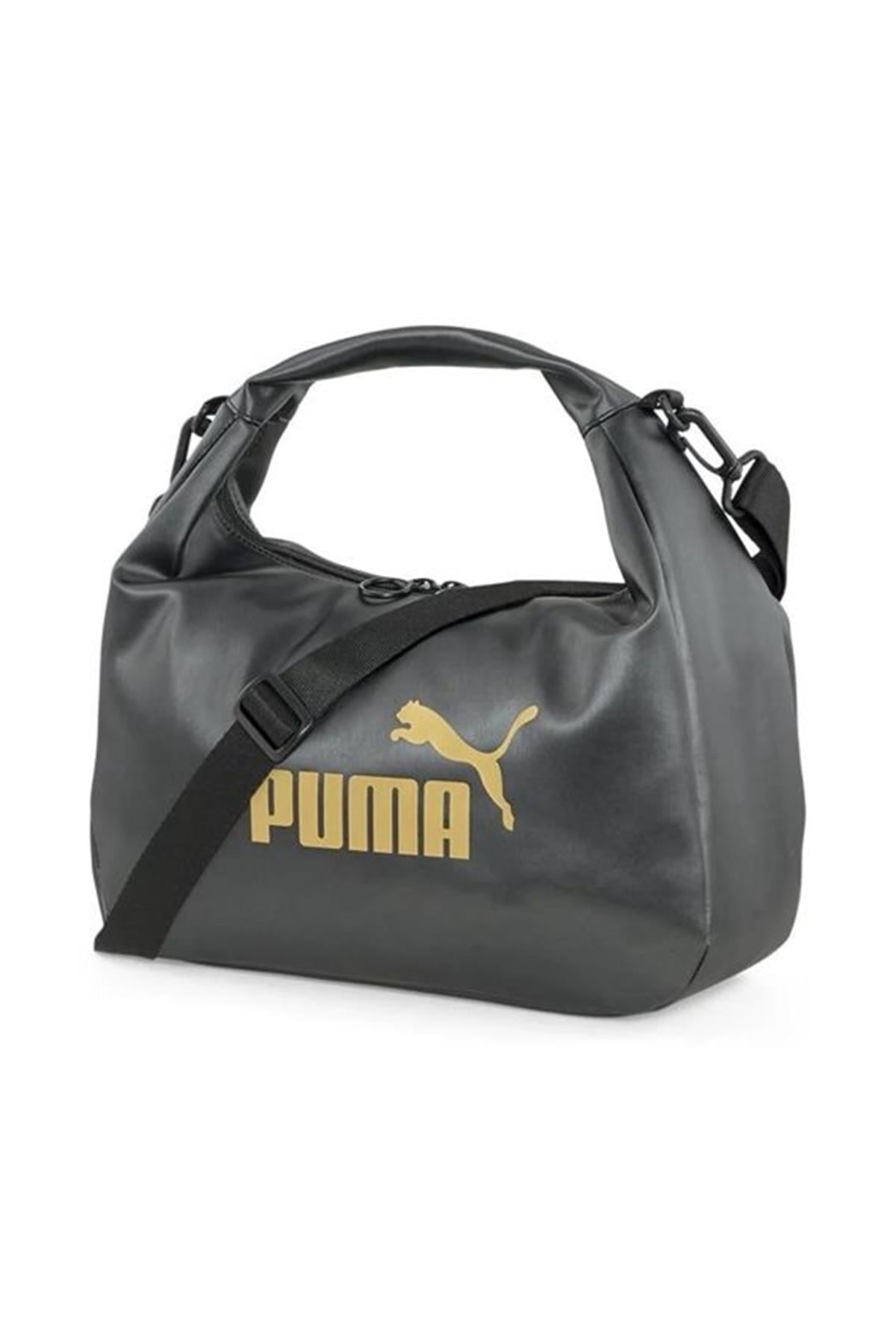 Puma Core Up Hobo Kadın Çapraz Omuz Çantası Siyah 07948001