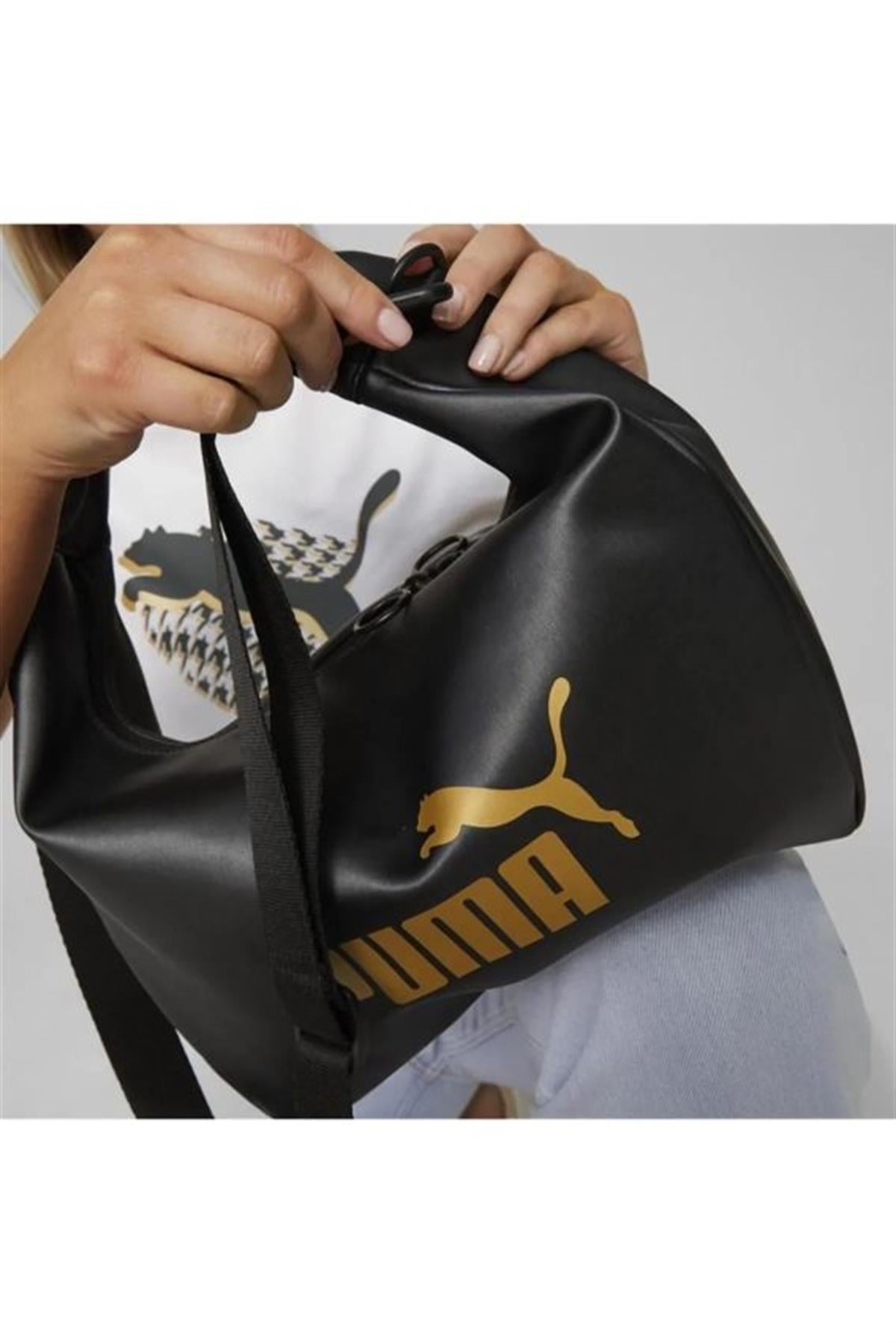 Puma Core Up Hobo Kadın Çapraz Omuz Çantası Siyah 07948001