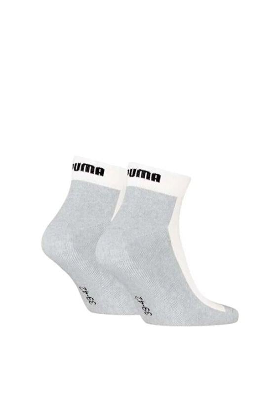 Puma Elements Unisex Cush QU Unisex 2Çift Çorap 93899101
