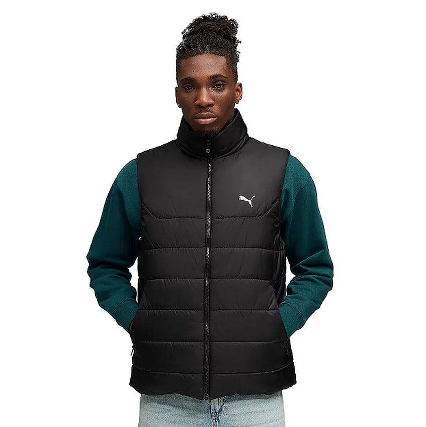 Puma Ess Padded Erkek Siyah Günlük Stil Yelek 68520901