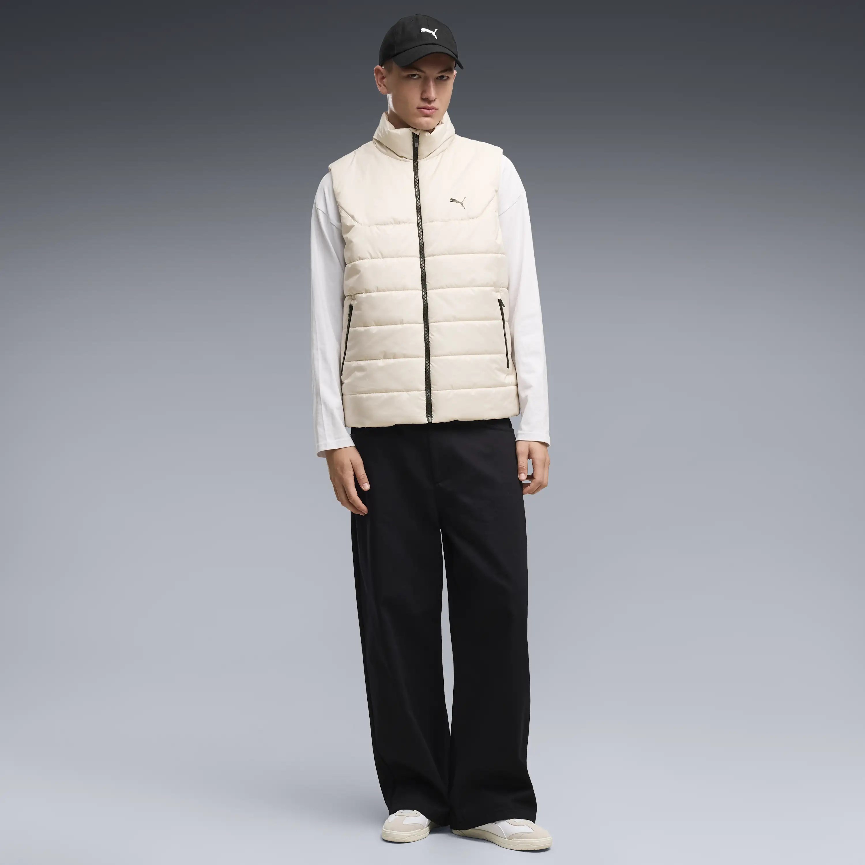 Puma Ess Padded Vest Erkek Bej Yelek 68520986