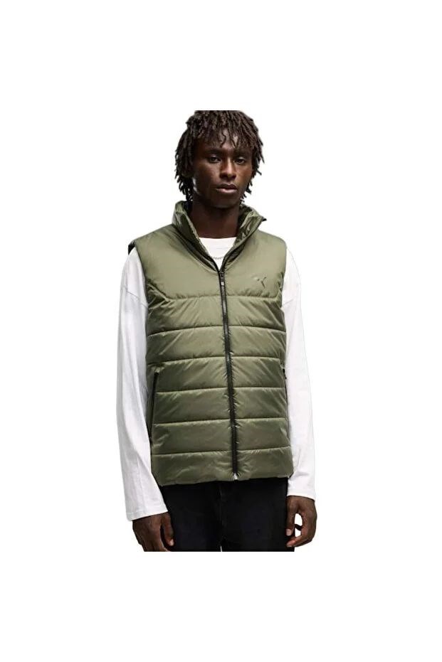 Puma Ess Padded Vest Erkek Yeşil Yelek 68520986