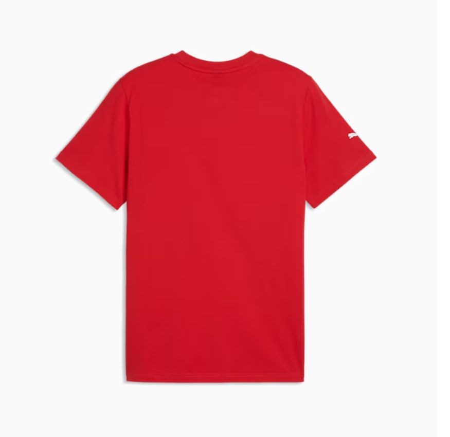 Puma Ferrari Colored Shield Tee Kırmızı Erkek Tişört 63700302