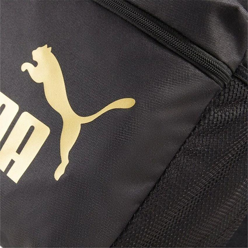 Puma Phase Çocuk Siyah Günlük Stil Sırt Çantası 07994303