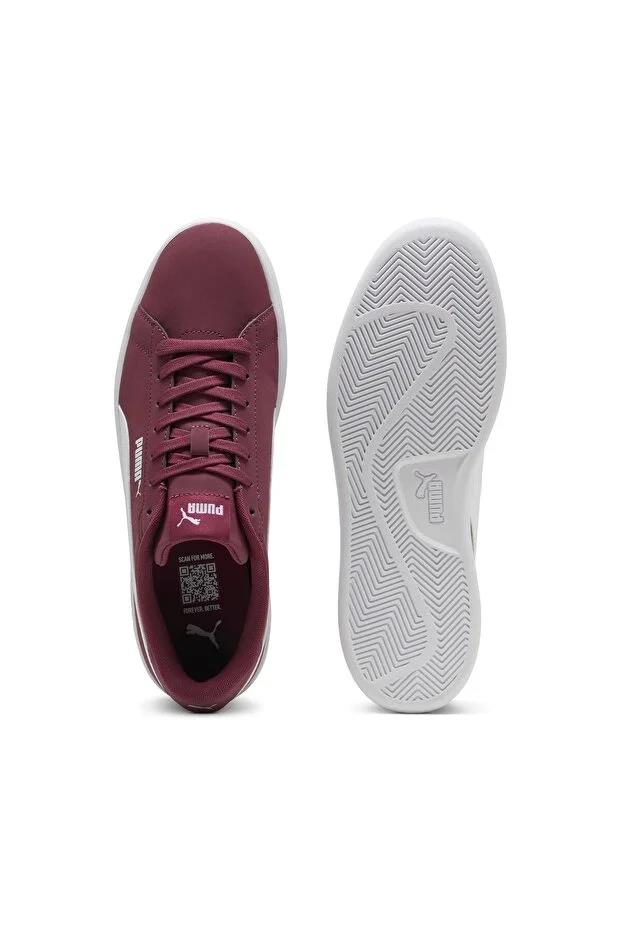 Puma Smash 3.0 Buck Erkek Bordo Sneaker Ayakkabı 39233618