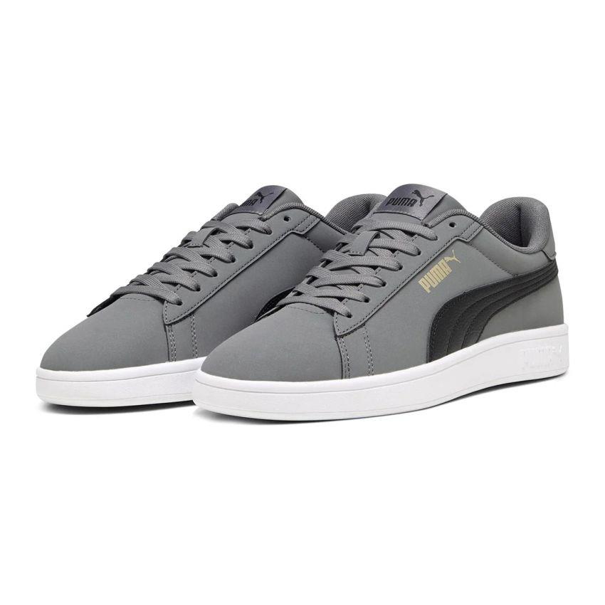 Puma Smash 3.0 Buck Erkek Gri Sneaker Ayakkabı 39233602