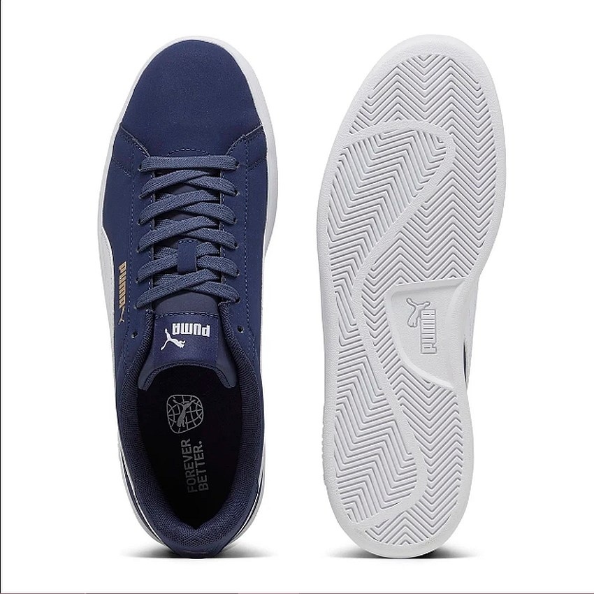 Puma Smash 3.0 Buck Unisex Mavi Sneaker Ayakkabı 39233603