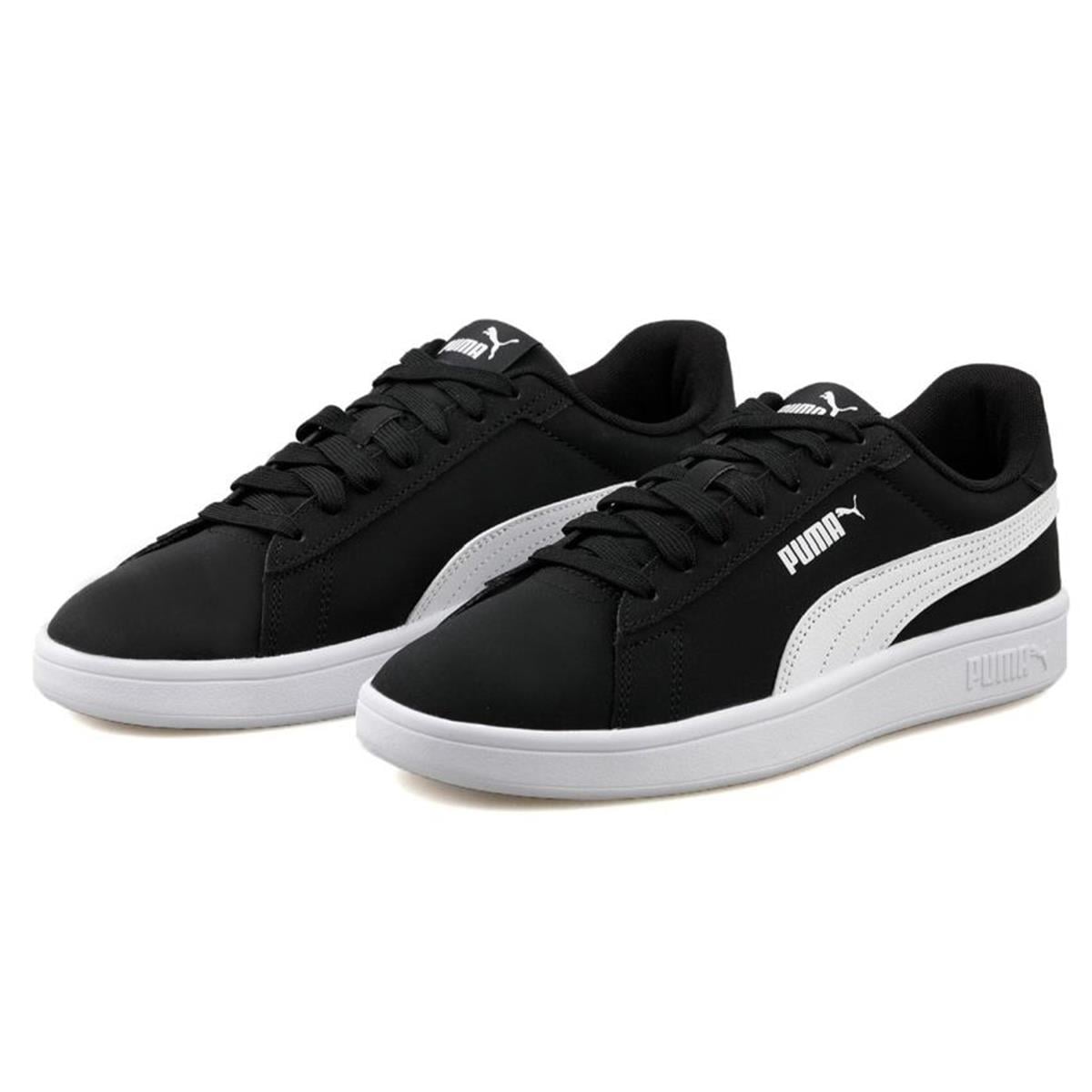 Puma Smash 3.0 Buck Unisex Siyah Günlük Ayakkabı 39233601
