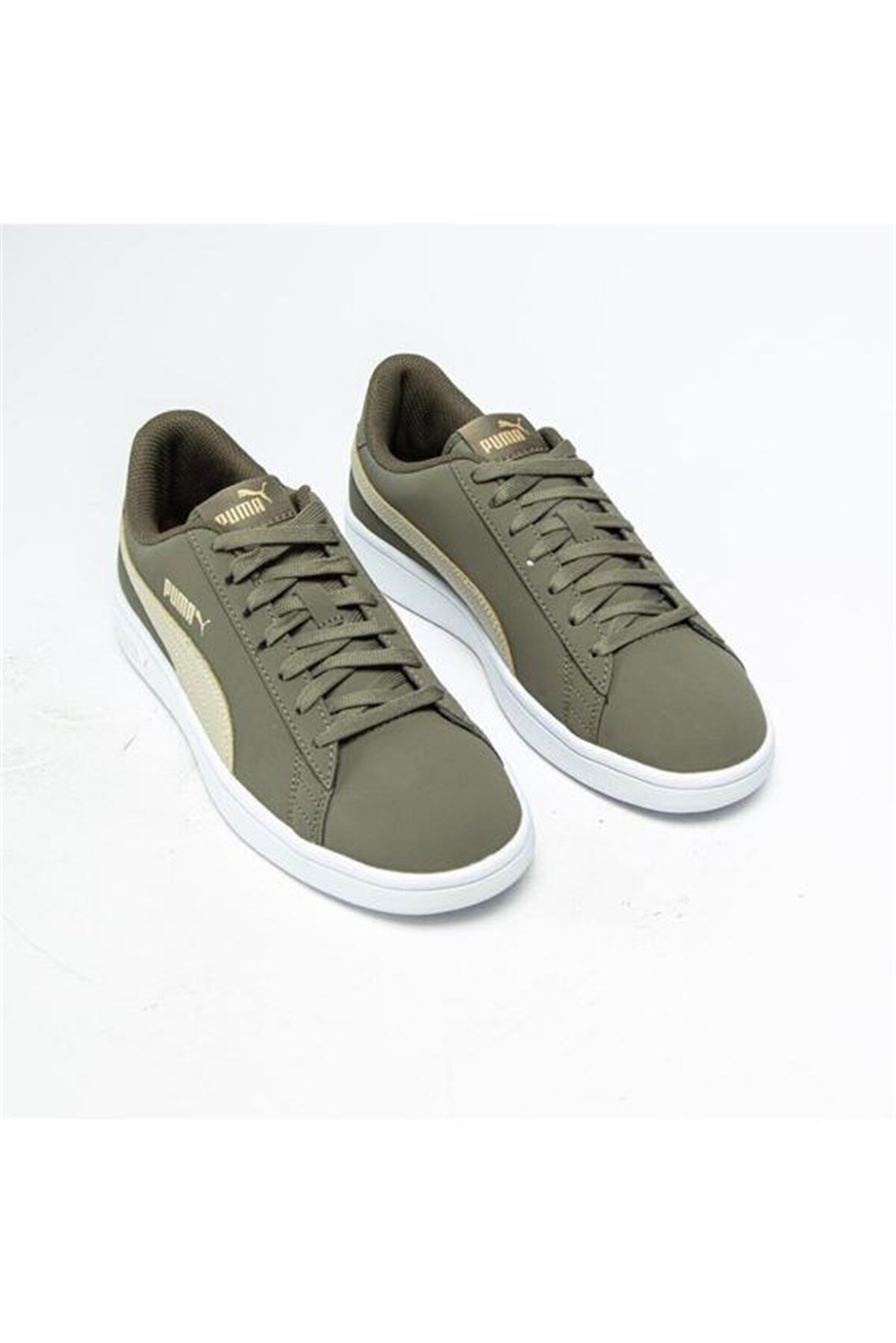 Puma Smash V2 Buck Unisex Yeşil Günlük Ayakkabı 36516047