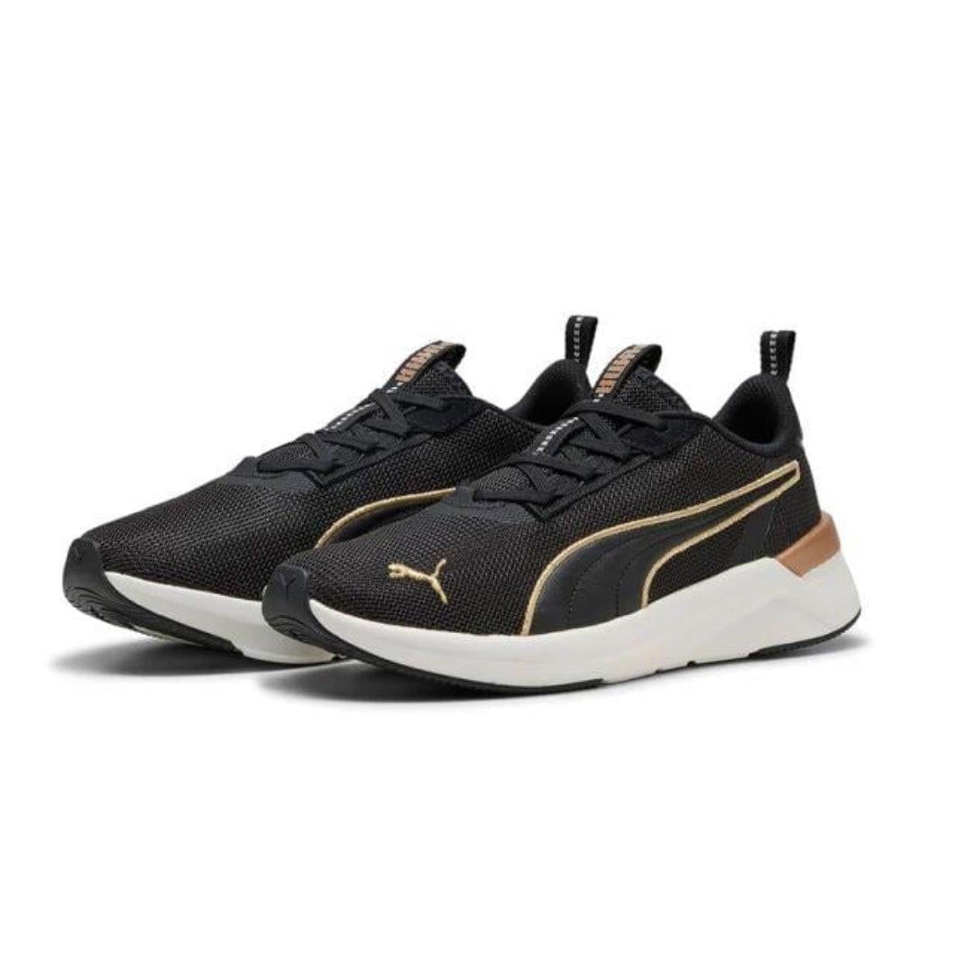 Puma Softride Harli Metallic Siyah Kadın Spor Ayakkabı 31195501