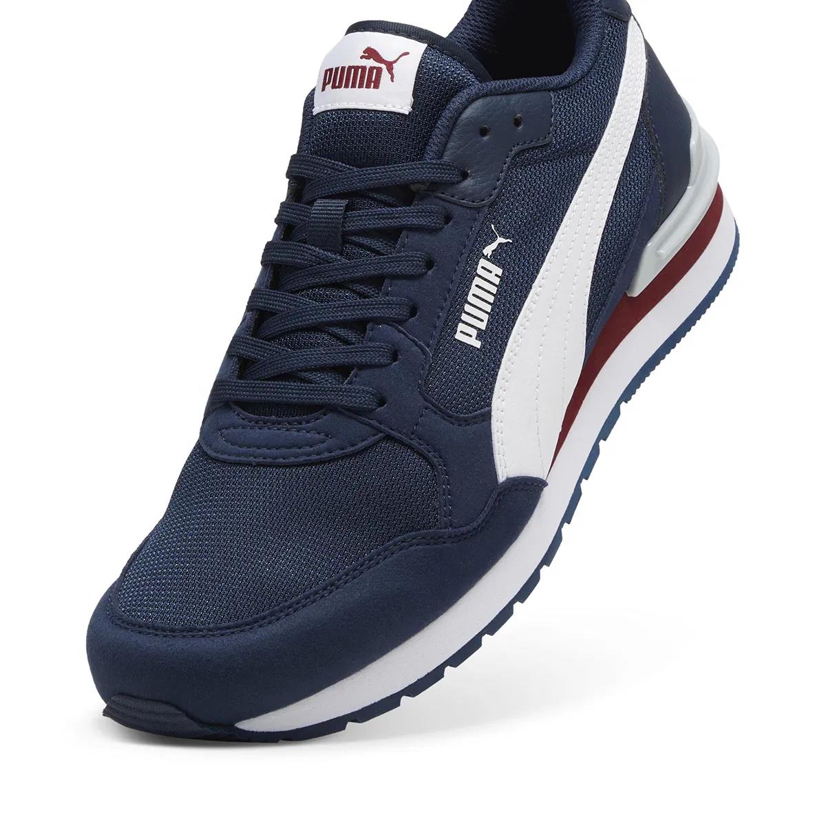 Puma St Runner V4 Mesh Erkek Mavi Sneaker Ayakkabı 39966602