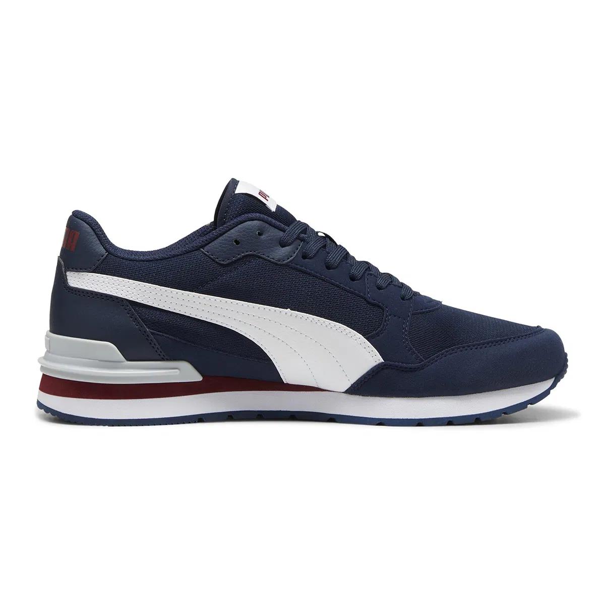 Puma St Runner V4 Mesh Erkek Mavi Sneaker Ayakkabı 39966602
