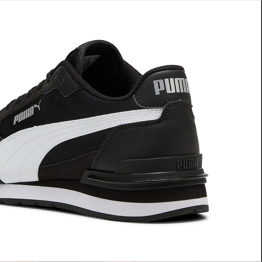 Puma St Runner V4 Mesh Erkek Siyah Sneaker Ayakkabı 39966601