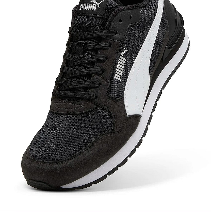 Puma St Runner V4 Mesh Erkek Siyah Sneaker Ayakkabı 39966601