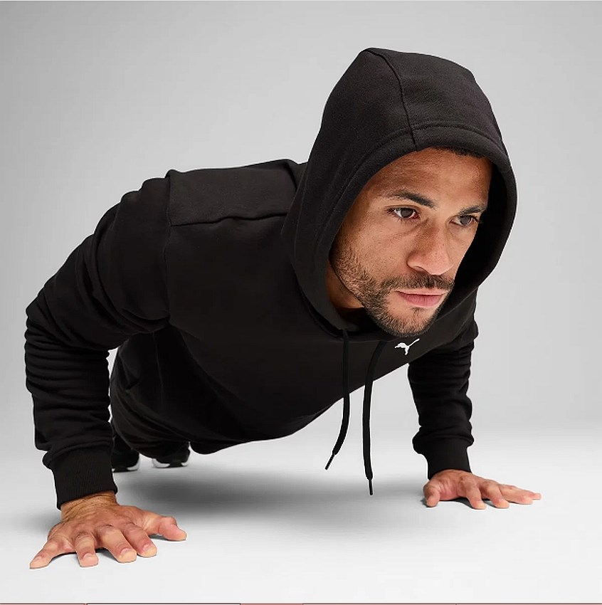 Puma Tad Essentials Erkek Siyah Antrenman Sweatshirt 52591801