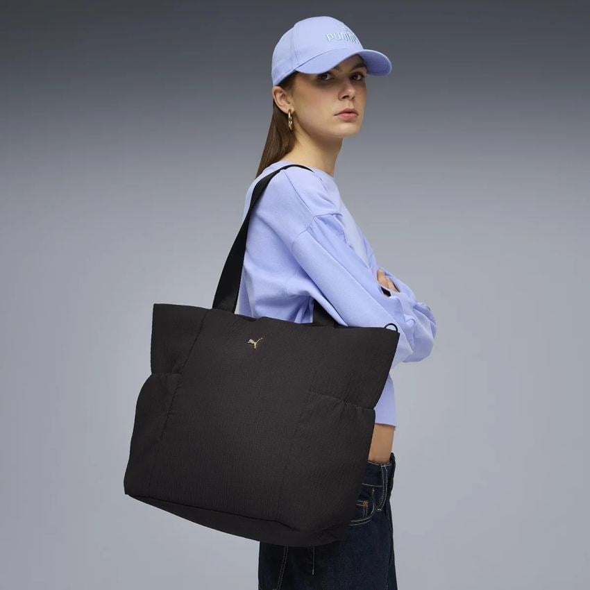 Puma Up Shopper Kadın Siyah Günlük Stil Omuz Çantası 09217801
