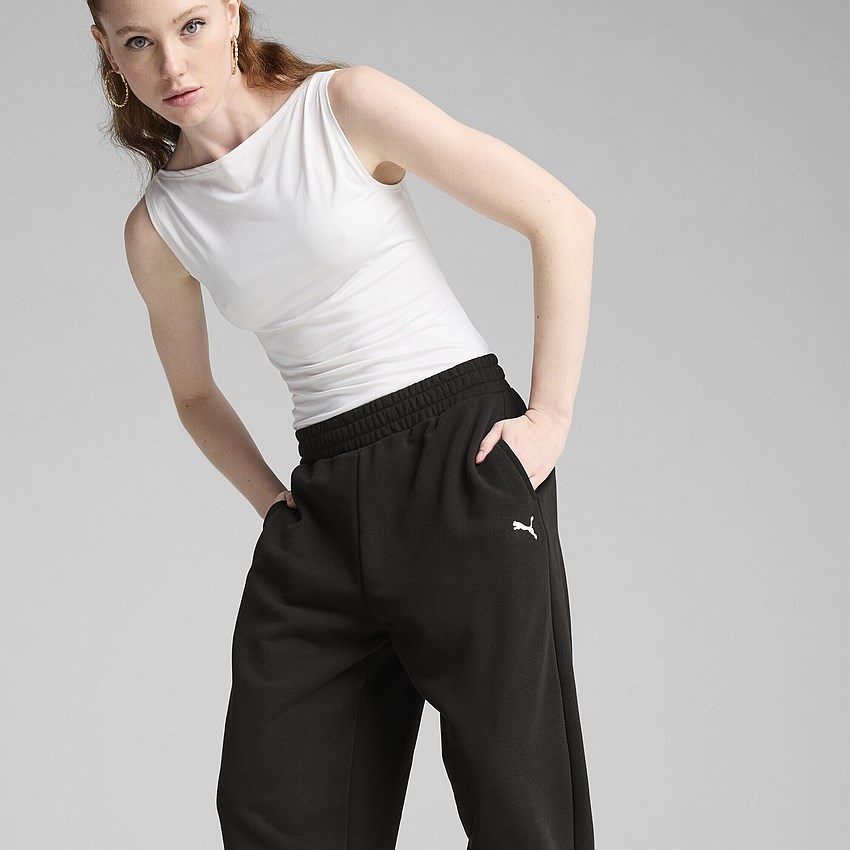 Puma Wardrobe Ess Sweatpants Siyah Kadın Eşofman Altı 62975301