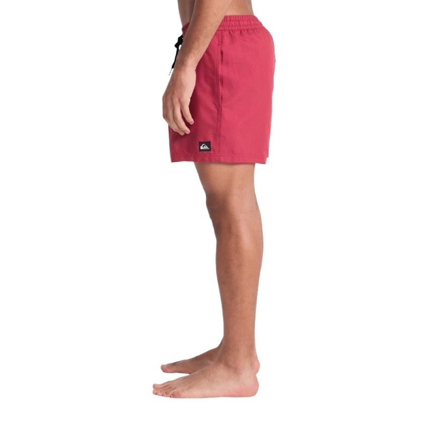 Quiksilver Deluxe 15 Erkek Kırmızı Volley Short Erkek Deniz Şortu EQYJV04101