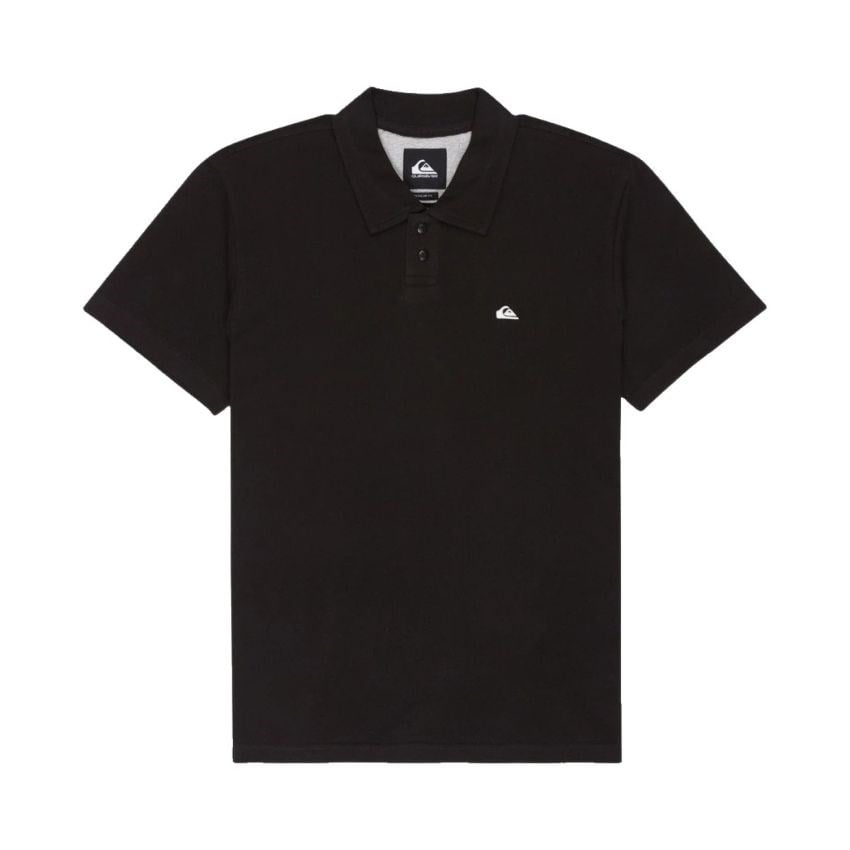 Quiksilver Mw Pique Erkek Siyah Tişört EQYKT04392