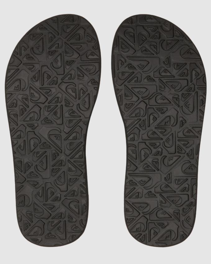Quiksilver Rivi III Flip Flops Erkek Terlik AQYL101357 Gri