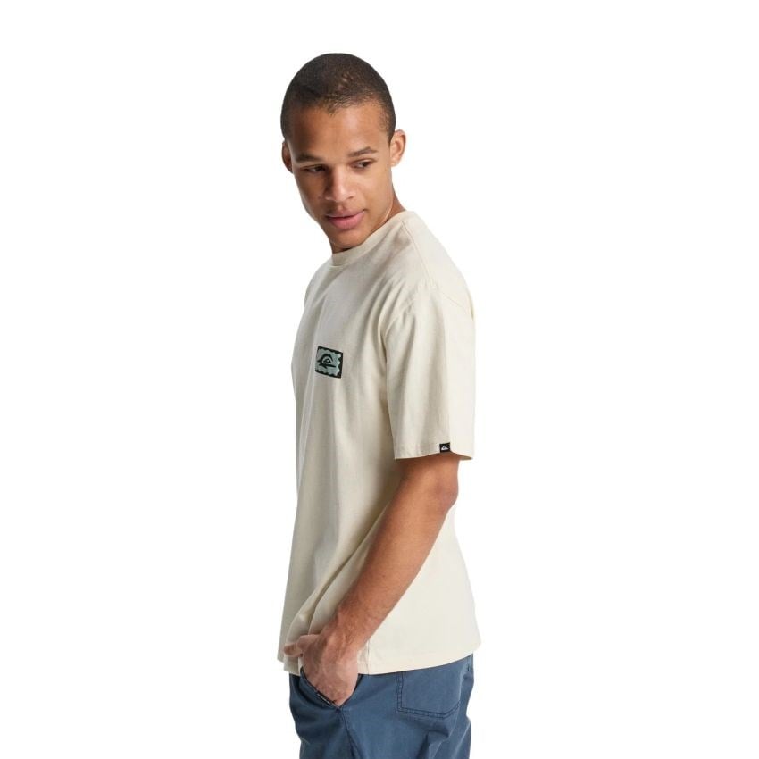 Quiksilver Serenity Splash Erkek Beyaz Tişört EQYZT08300