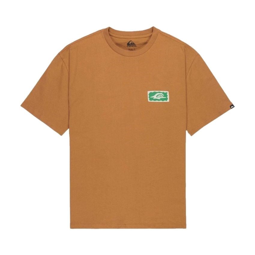 Quiksilver Serenity Splash Erkek Kahverengi Tişört EQYZT08300