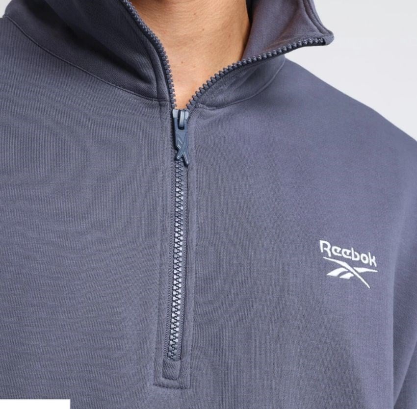 Reebok Sweatshirt Erkek Mavi NELSON HZ 102697341 
