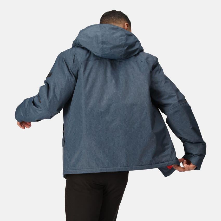 Regetta Harridge Waterproof Walking Jacket Erkek Mont Mavi RMP366