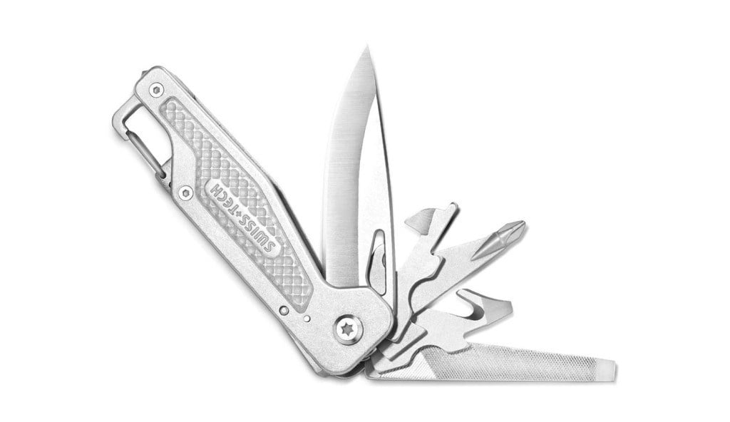 SwissTech 13-IN-1 Multi-Tools Satin Polish Çok Amaçlı Alet Çakı ST022001