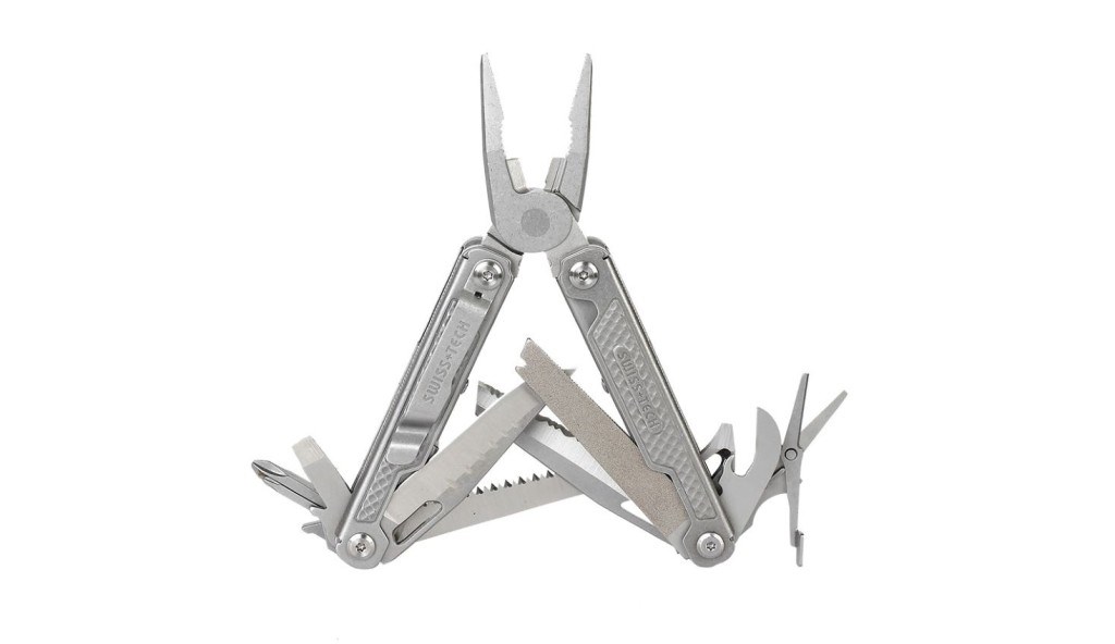 SwissTech 17-IN-1 Multi-Tools Satin Polish Çok Amaçlı Pense ST021006