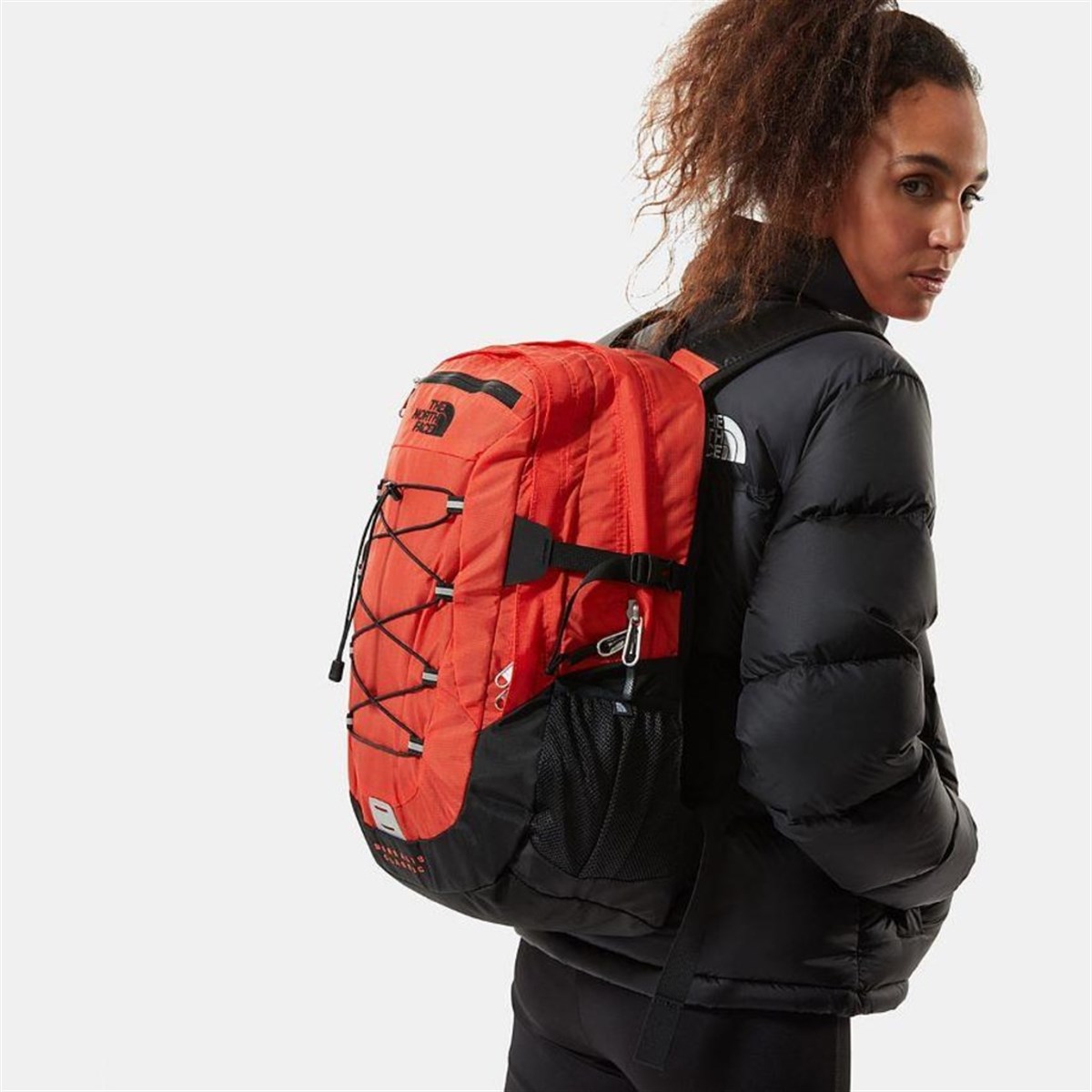 The North Face Borealis Classic Sırt Çantası Kırmızı/Siyah