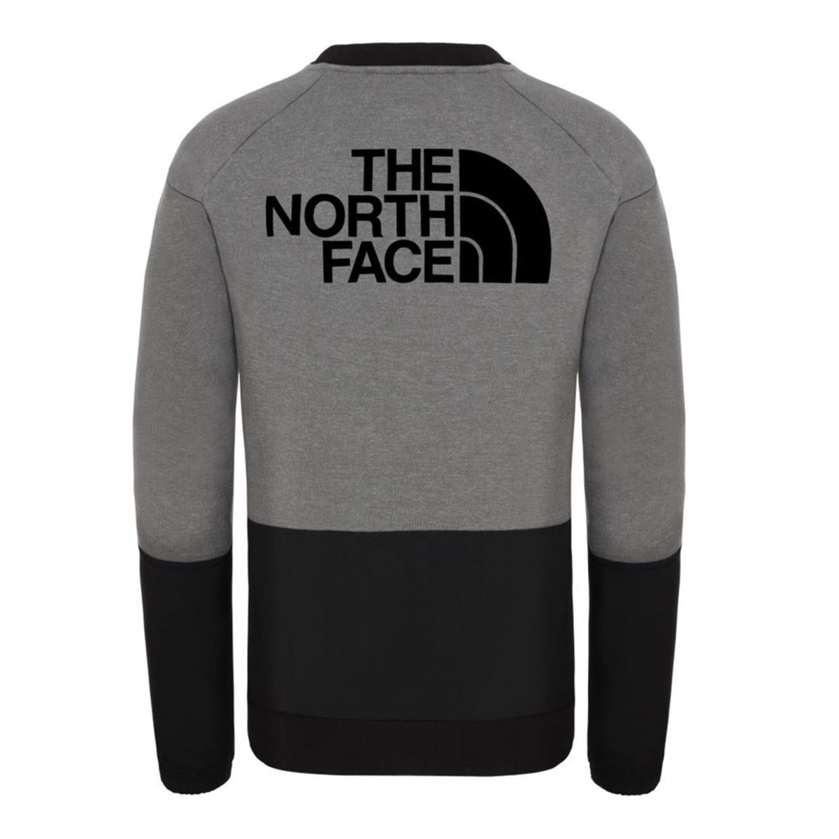 The North Face Graphic LS Erkek Sweatshirt Gri