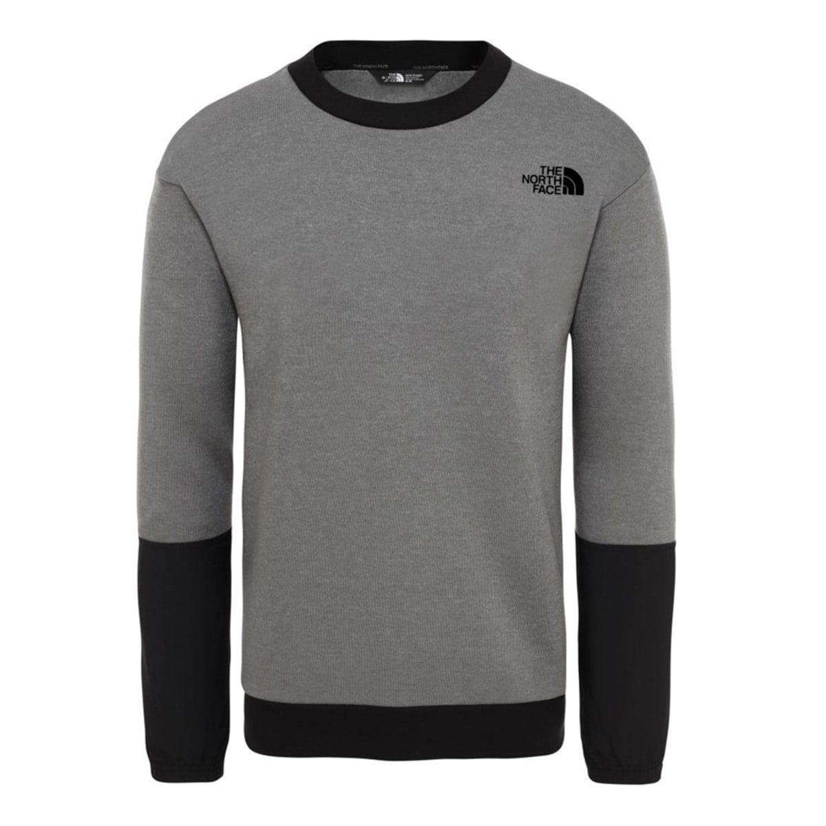 The North Face Graphic LS Erkek Sweatshirt Gri