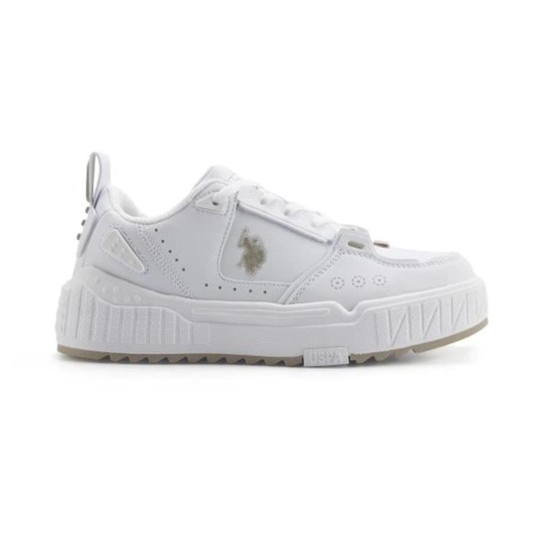 U.S. Polo Assn DANCE WMN 5FX Beyaz Kadın Sneaker Ayakkabı
