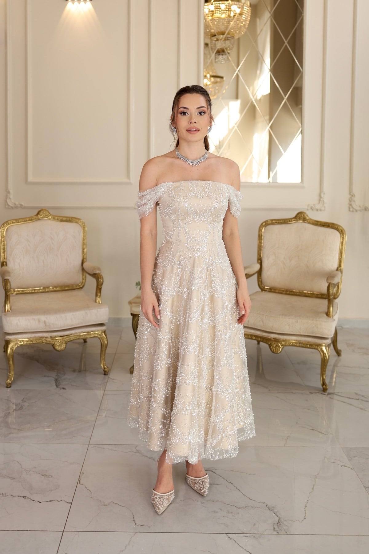 TheElsa | Alisa Prenses Beyaz Dantel Nikah Nişan Söz ElbisesiBEYAZ DANTEL ELBİSELERAlisa Prenses Beyaz Dantel Nikah Nişan Söz Elbisesi