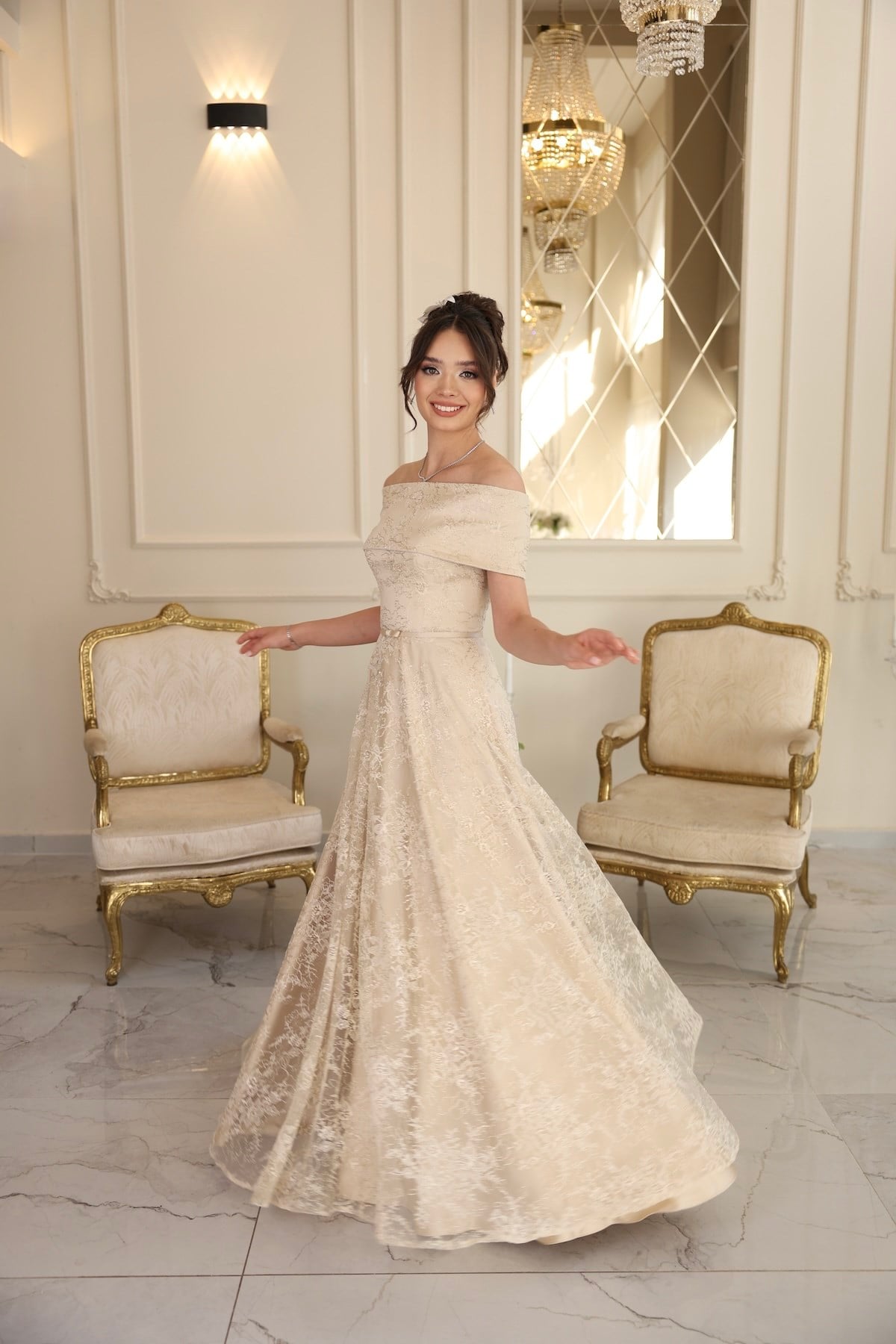 TheElsa | Galisia Prenses Bej Maxi Dantel Nikah Nişan Söz ElbisesiRENKLİ DANTEL ELBİSELERGalisia Prenses Bej Maxi Dantel Nikah Nişan Söz Elbisesi