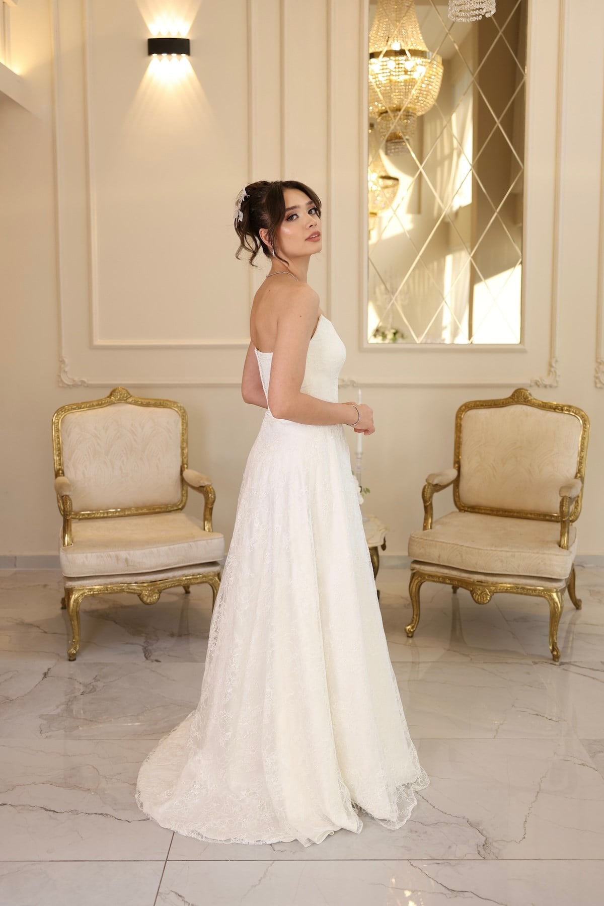 TheElsa | Galisia Prenses Beyaz Maxi Dantel Nikah Nişan Söz ElbisesiBEYAZ DANTEL ELBİSELERGalisia Prenses Beyaz Maxi Dantel Nikah Nişan Söz Elbisesi
