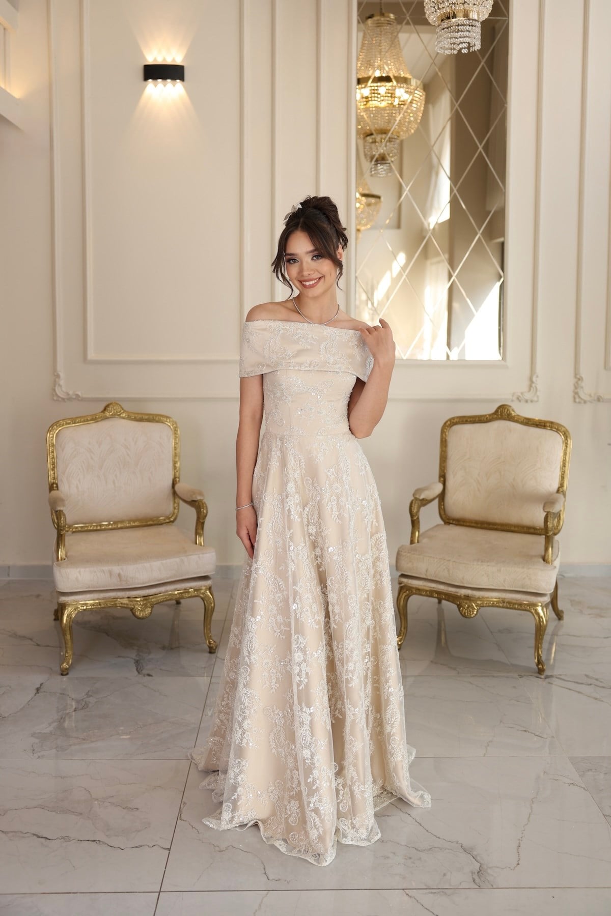 TheElsa | Labella Prenses Beyaz Maxi Dantel Nikah Nişan Söz ElbisesiBEYAZ DANTEL ELBİSELERLabella Prenses Beyaz Maxi Dantel Nikah Nişan Söz Elbisesi