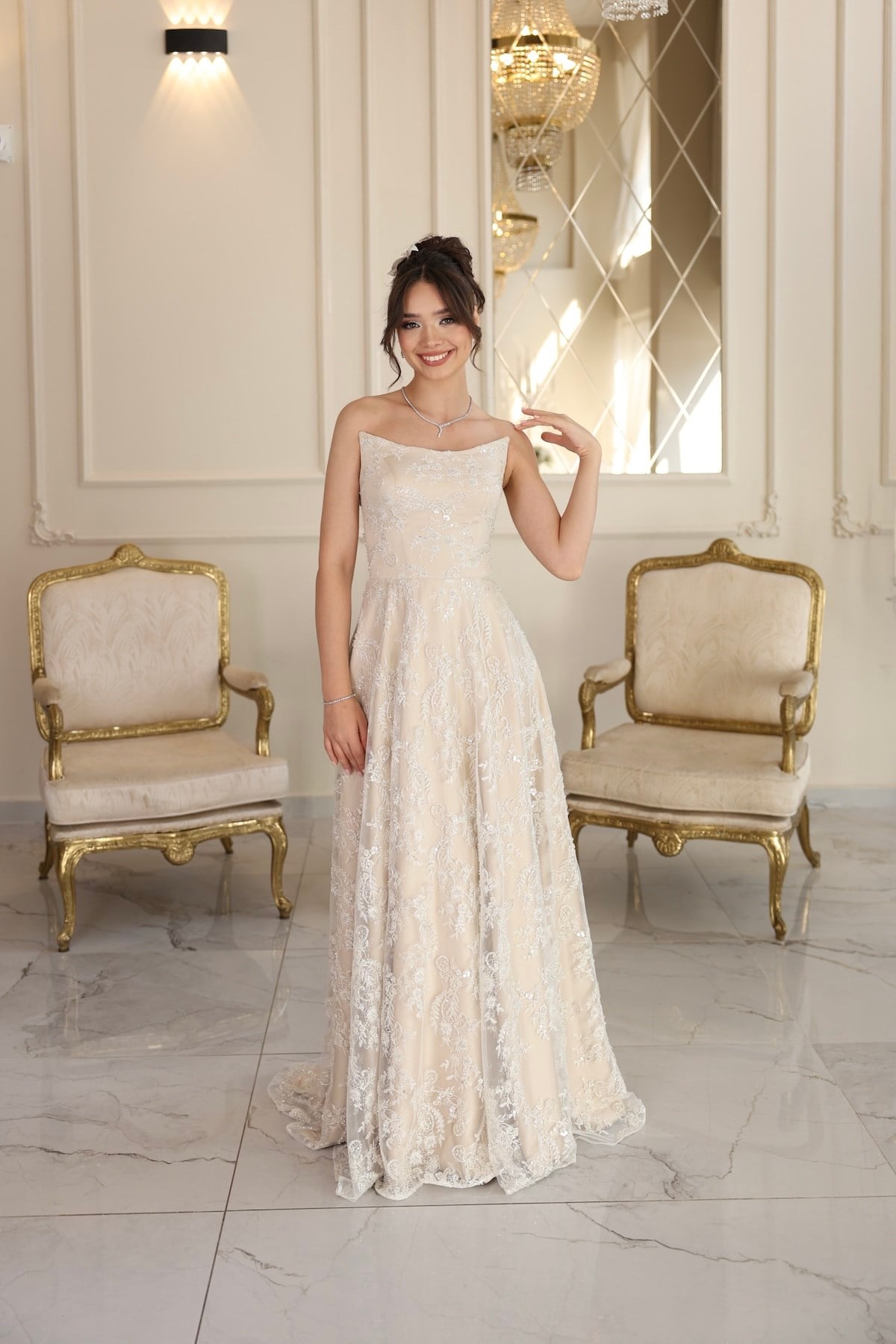 TheElsa | Labella Prenses Beyaz Maxi Dantel Nikah Nişan Söz ElbisesiBEYAZ DANTEL ELBİSELERLabella Prenses Beyaz Maxi Dantel Nikah Nişan Söz Elbisesi