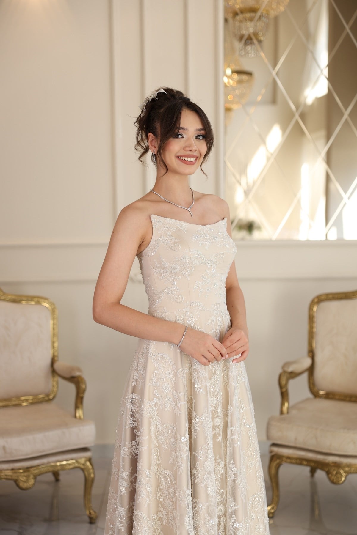 TheElsa | Labella Prenses Beyaz Maxi Dantel Nikah Nişan Söz ElbisesiBEYAZ DANTEL ELBİSELERLabella Prenses Beyaz Maxi Dantel Nikah Nişan Söz Elbisesi