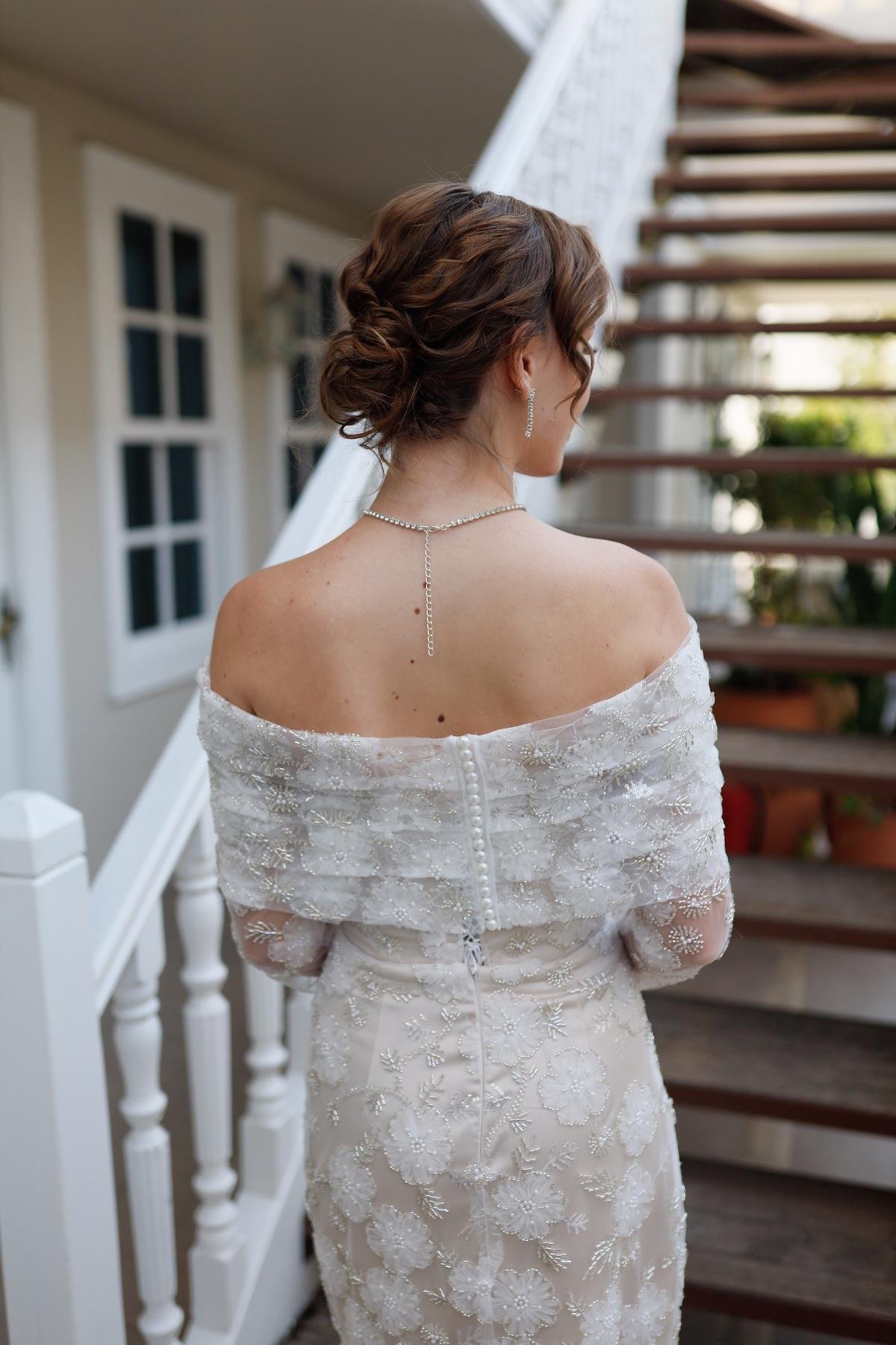 TheElsa | Custom Made Evening Dress | Marseille White Floral Special Design Lace Evening DressÖZEL ÜRETİM ELBİSEMarseille White Floral Special Design Lace Evening Dress